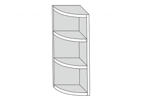 19.30.0р Полка угловая (h=913) радиусная  ЛДСП УНИ в Нытве - nytva.magazin-mebel74.ru | фото