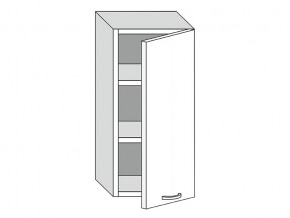 19.45.1 Шкаф настенный (h=913) на 450мм с 1-ой дверцей в Нытве - nytva.magazin-mebel74.ru | фото