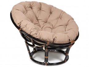 Кресло Papasan 23/01 W с подушкой Antique brown, экошерсть Коричневый в Нытве - nytva.magazin-mebel74.ru | фото