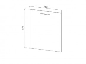 П 60 Комплект для посудомоечной машины 600 мм (цоколь + фасад) ЛДСП в Нытве - nytva.magazin-mebel74.ru | фото
